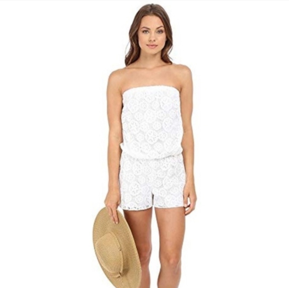 Lilly Pullitzer lace romper